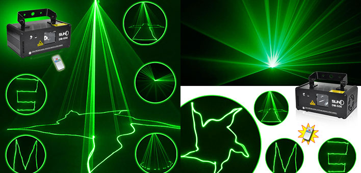 Laser christmas lights